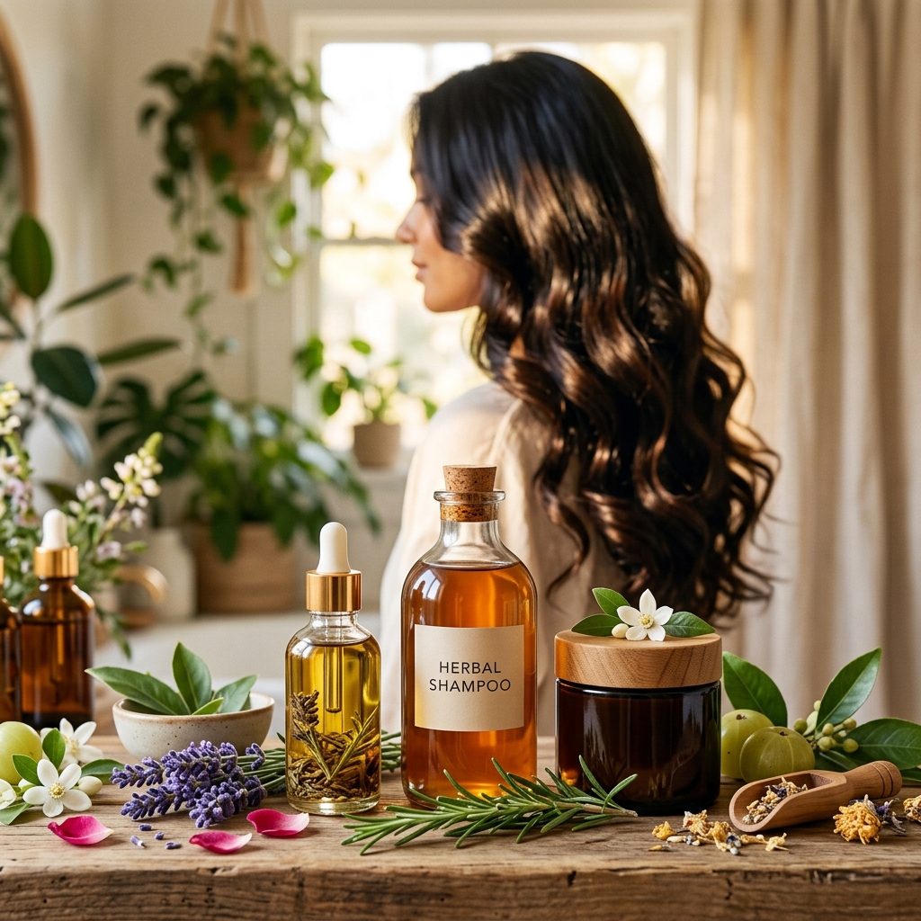 Haircare collection — organic products by suhanicosmetic