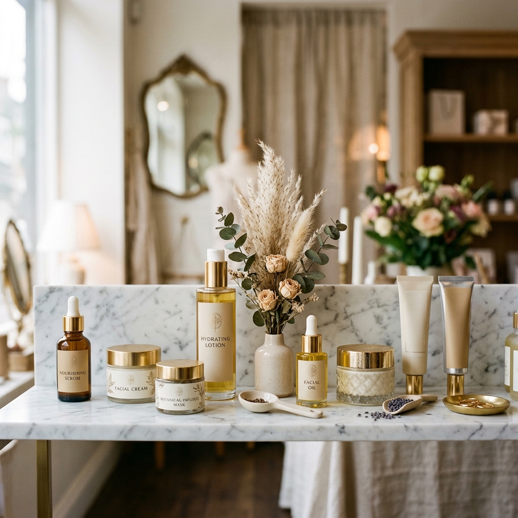 Skincare collection — organic products by suhanicosmetic