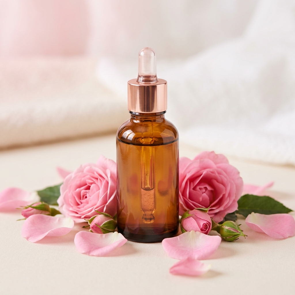 Rose Glow Serum — organic skincare by suhanicosmetic